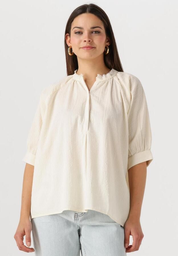 CIRCLE OF TRUST Dames Blouses Dianna Blouse Creme - Foto 4