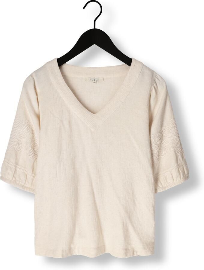 CIRCLE OF TRUST Dames Blouses Evalina Blouse Ecru