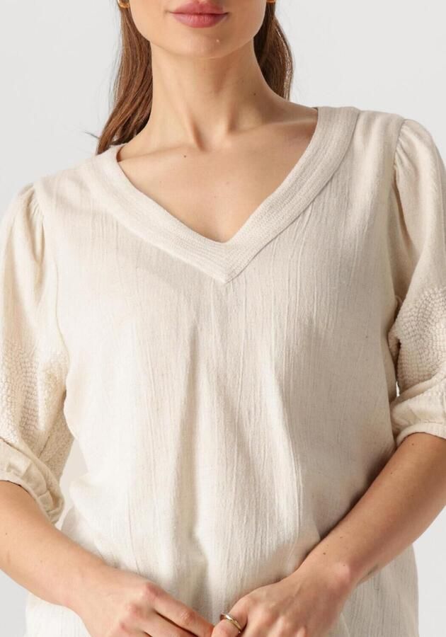 CIRCLE OF TRUST Dames Blouses Evalina Blouse Ecru - Foto 2