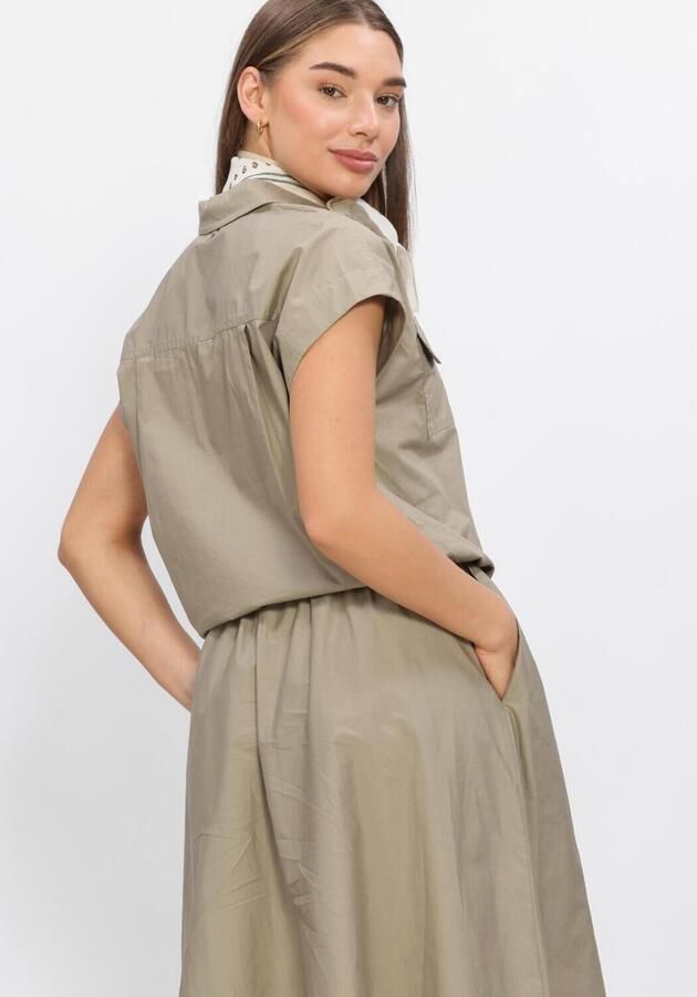 CIRCLE OF TRUST Dames Blouses Jennie Blouse Khaki - Foto 3
