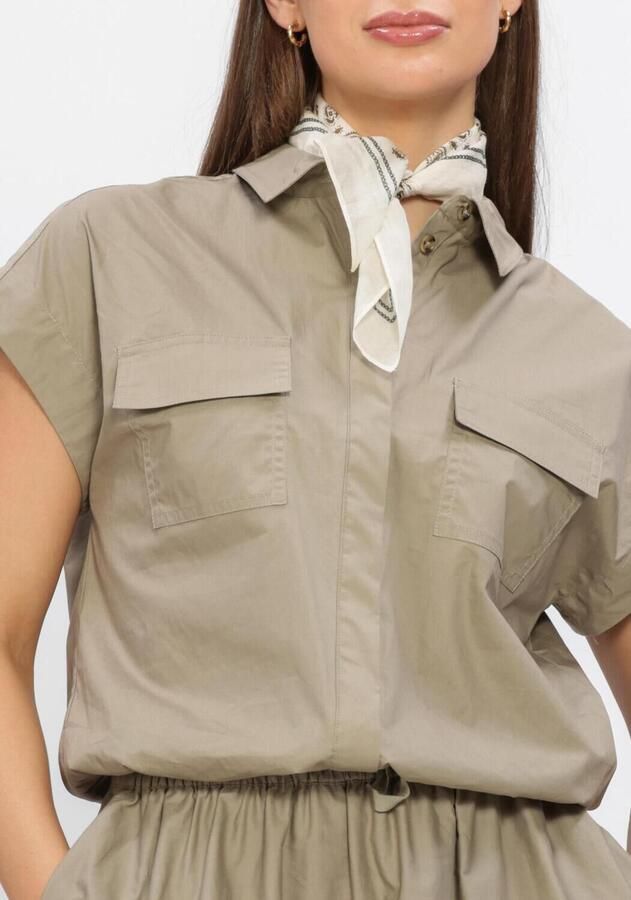 CIRCLE OF TRUST Dames Blouses Jennie Blouse Khaki - Foto 2