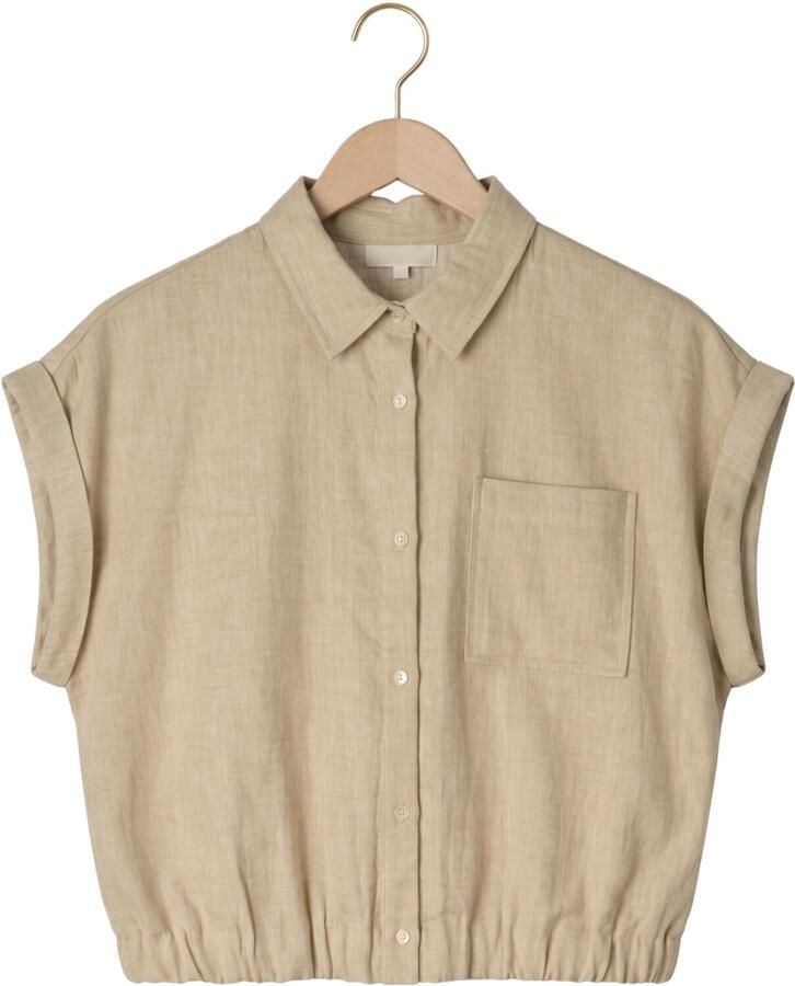CIRCLE OF TRUST Dames Blouses Kelly Blouse Zand - Foto 2