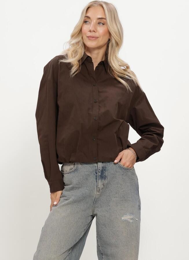 CIRCLE OF TRUST Dames Blouses Layla Blouse Bruin