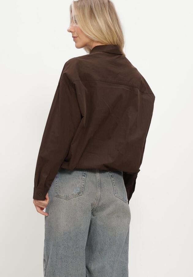CIRCLE OF TRUST Dames Blouses Layla Blouse Bruin - Foto 3