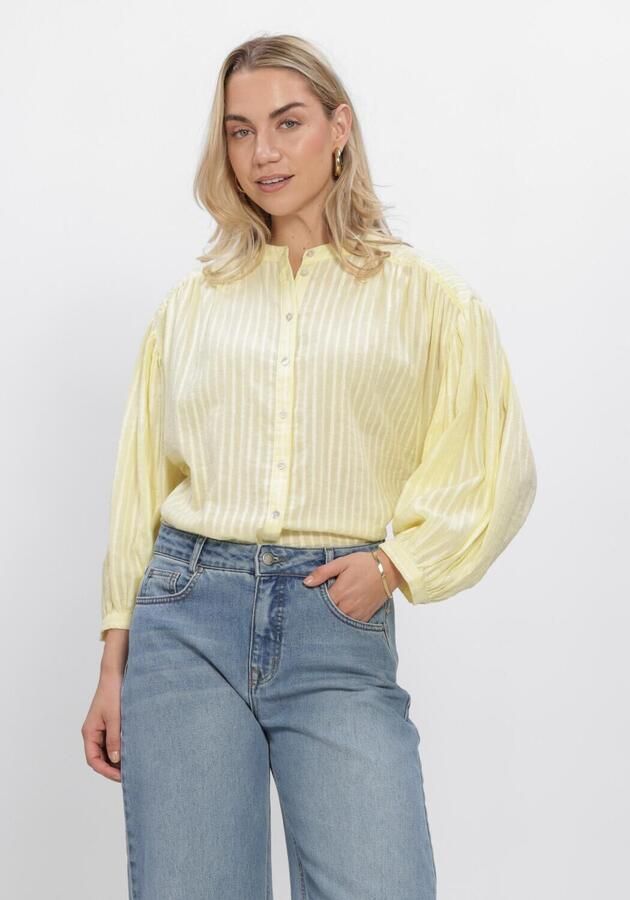 CIRCLE OF TRUST Dames Blouses Lexi Blouse Geel