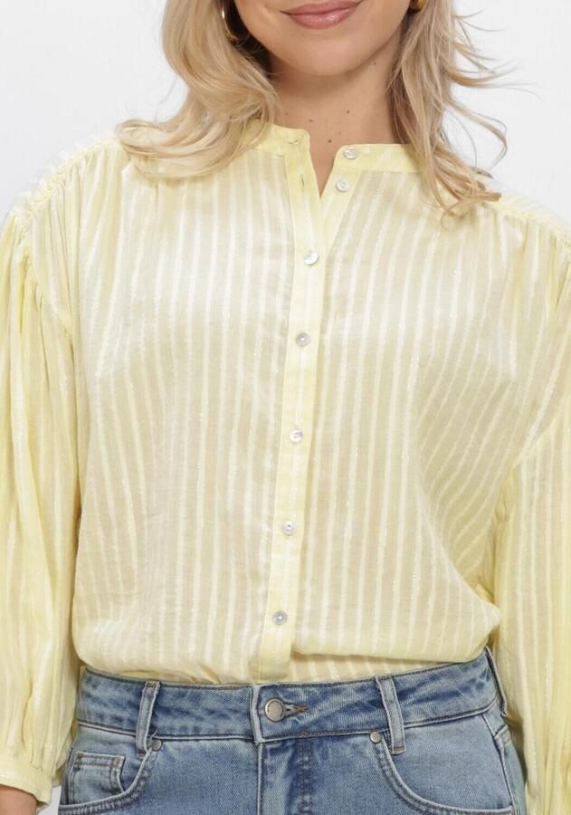 CIRCLE OF TRUST Dames Blouses Lexi Blouse Geel - Foto 3