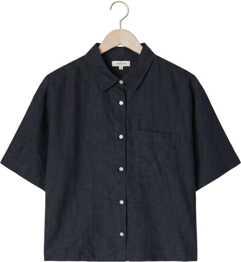 CIRCLE OF TRUST Dames Blouses Liya Blouse Donkerblauw - Foto 2