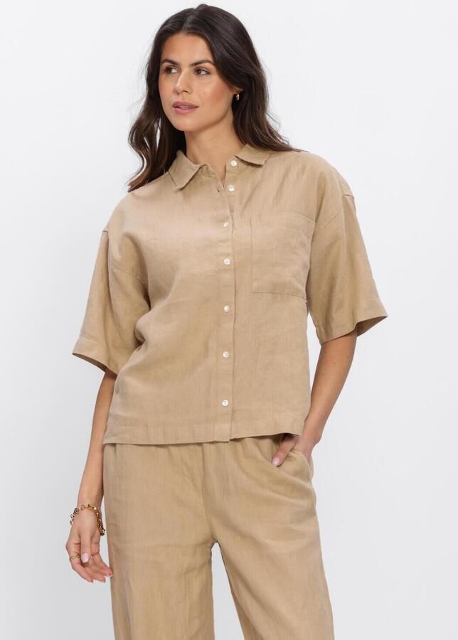 CIRCLE OF TRUST Dames Blouses Liya Blouse Zand