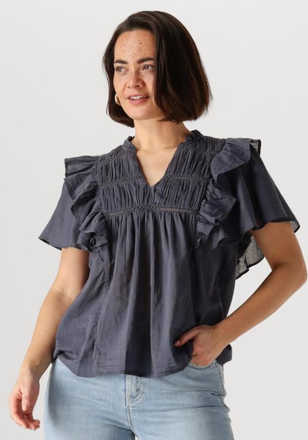 CIRCLE OF TRUST Dames Blouses Maren Blouse Zwart - Foto 4