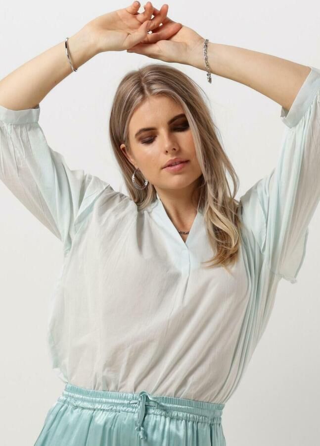 CIRCLE OF TRUST Dames Blouses Nina Blouse Lichtblauw - Foto 4