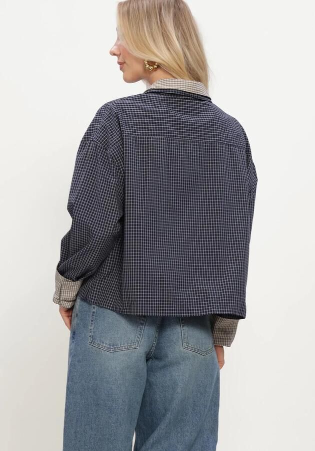 CIRCLE OF TRUST Dames Blouses Noa Blouse Donkerblauw - Foto 3
