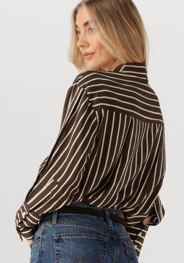 CIRCLE OF TRUST Dames Blouses Opal Blouse Bruin - Foto 2