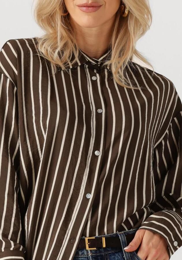 CIRCLE OF TRUST Dames Blouses Opal Blouse Bruin - Foto 3