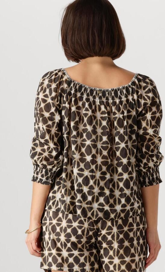 CIRCLE OF TRUST Dames Blouses Vera Blouse Bruin - Foto 3