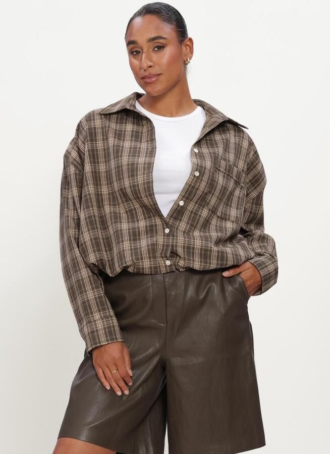 CIRCLE OF TRUST Dames Blouses Yana Blouse Bruin