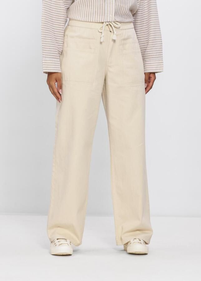 Circle of Trust straight regular waist broek ecru