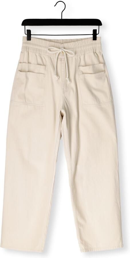 Circle of Trust straight regular waist broek ecru - Foto 4