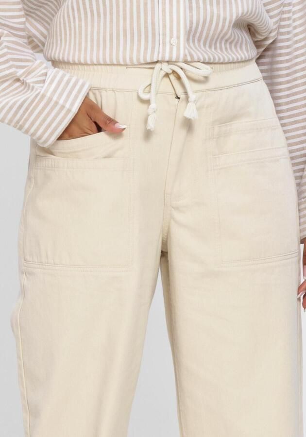 Circle of Trust straight regular waist broek ecru - Foto 3