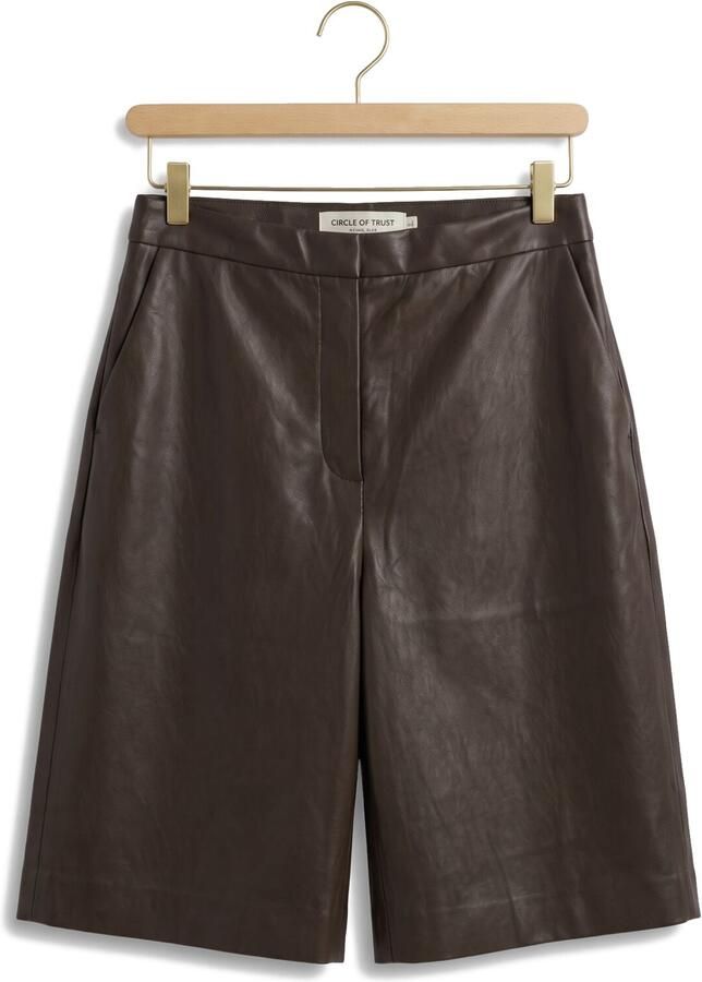 CIRCLE OF TRUST Dames Broeken Phebe Short Bruin - Foto 2