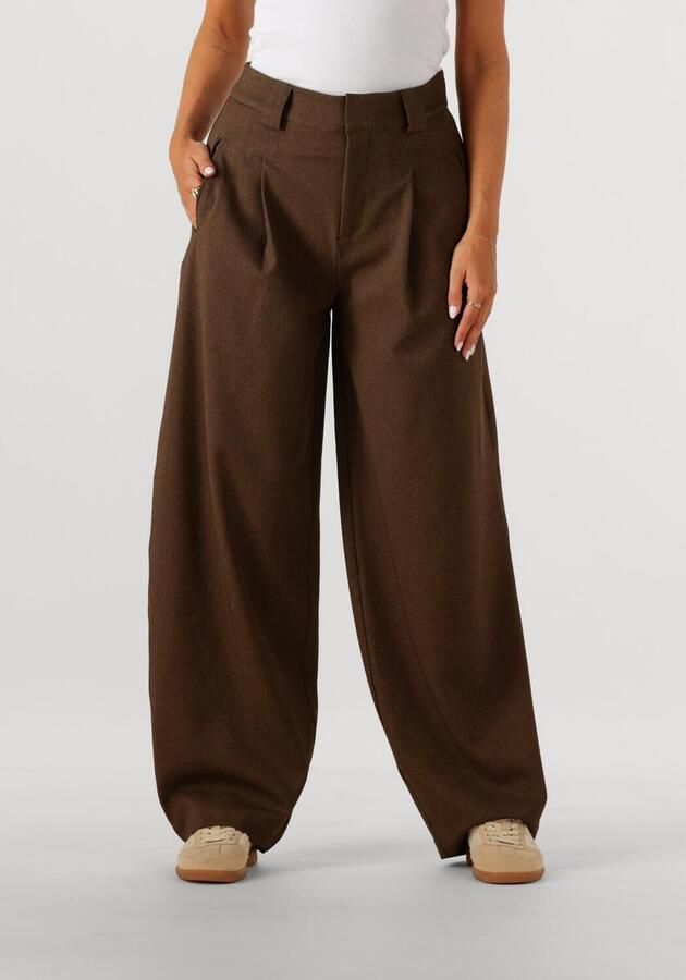 CIRCLE OF TRUST Dames Broeken Sabine Pants Bruin - Foto 4