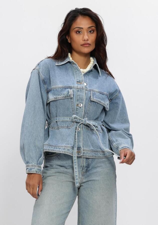 CIRCLE OF TRUST Dames Jassen Claudi Jacket Lichtblauw