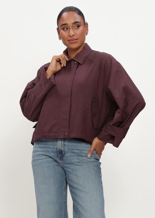 CIRCLE OF TRUST Dames Jassen Dean Jacket Bordeaux