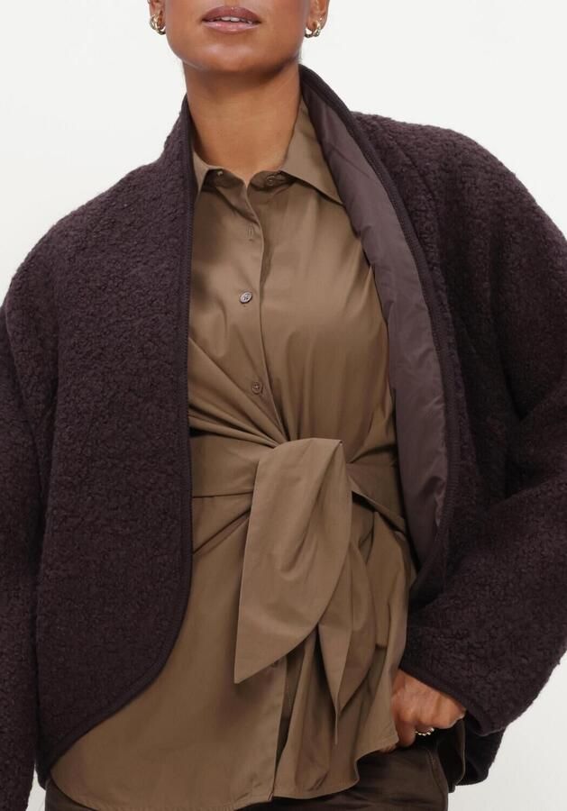 CIRCLE OF TRUST Dames Jassen Elle Jacket Bruin - Foto 4