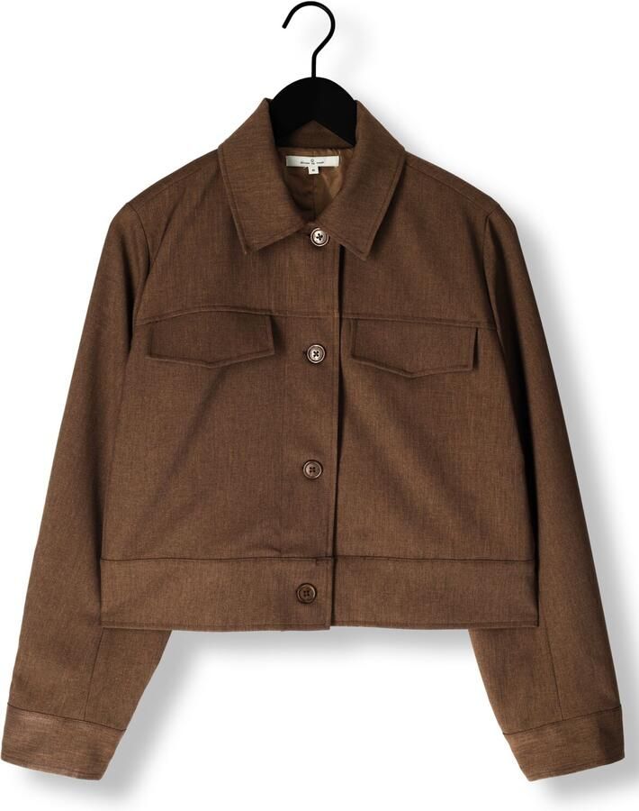 CIRCLE OF TRUST Dames Jassen Faith Jacket Bruin