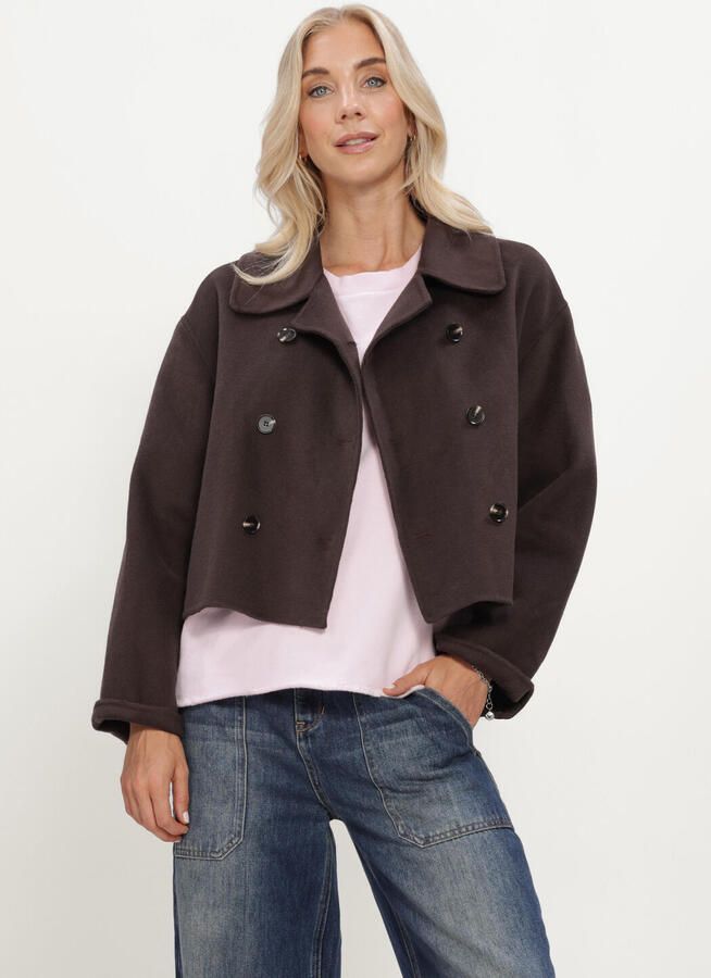 CIRCLE OF TRUST Dames Jassen Heather Jacket Bruin