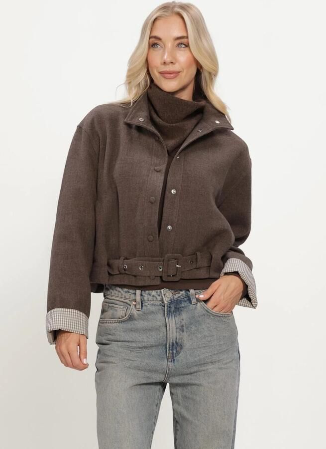 CIRCLE OF TRUST Dames Jassen Inger Jacket Bruin