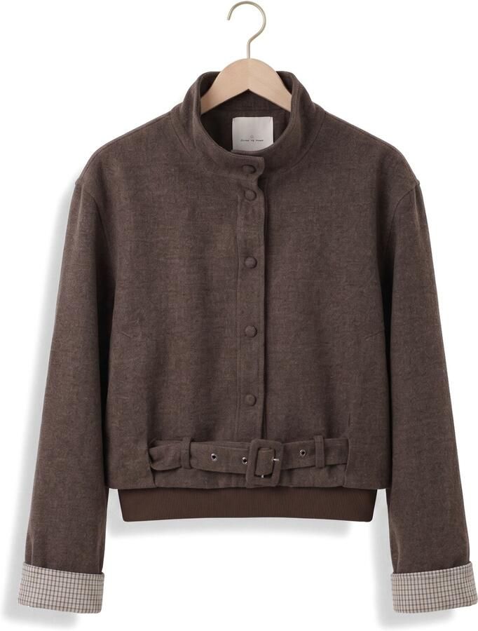 CIRCLE OF TRUST Dames Jassen Inger Jacket Bruin - Foto 2