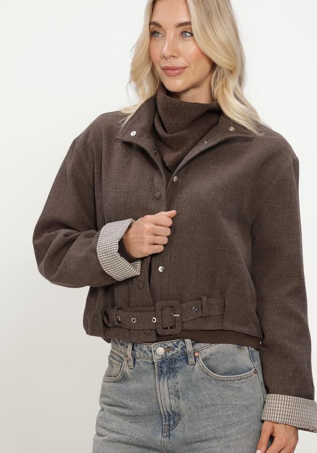 CIRCLE OF TRUST Dames Jassen Inger Jacket Bruin - Foto 4