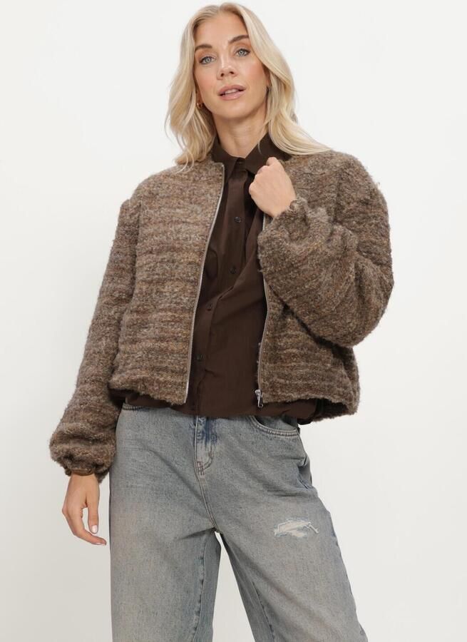 CIRCLE OF TRUST Dames Jassen Rumi Jacket Bruin