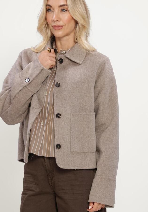 CIRCLE OF TRUST Dames Jassen Sef Jacket Taupe - Foto 4