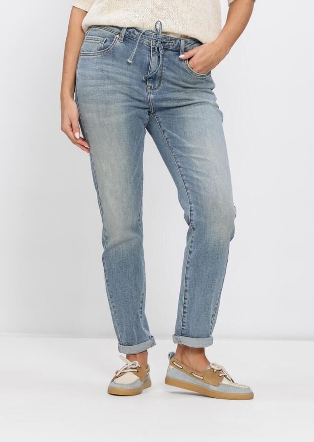 CIRCLE OF TRUST Dames Jeans Amber Dnm Lichtblauw