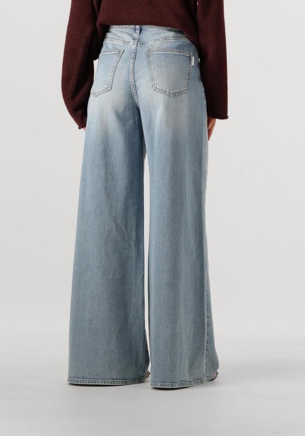 Circle of Trust wide leg jeans medium grey blue denim