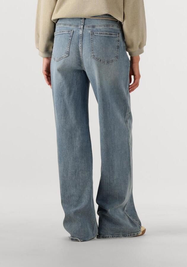 Circle of Trust high waist wide leg jeans medium blue denim