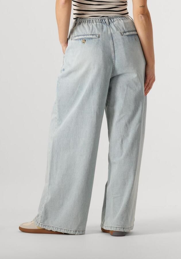 CIRCLE OF TRUST Dames Jeans Kenzi Wide Leg Blauw