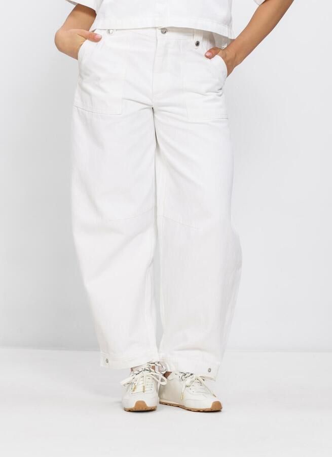 CIRCLE OF TRUST Dames Jeans Loren Dnm Wit