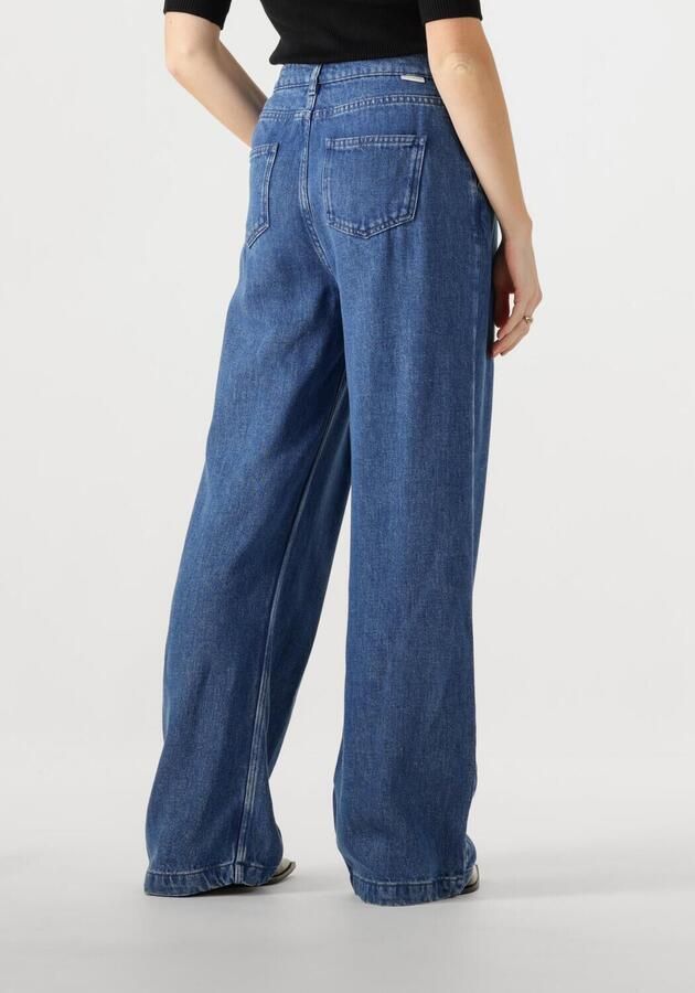 CIRCLE OF TRUST Dames Jeans Lori Wide Leg Dnm Blauw - Foto 1