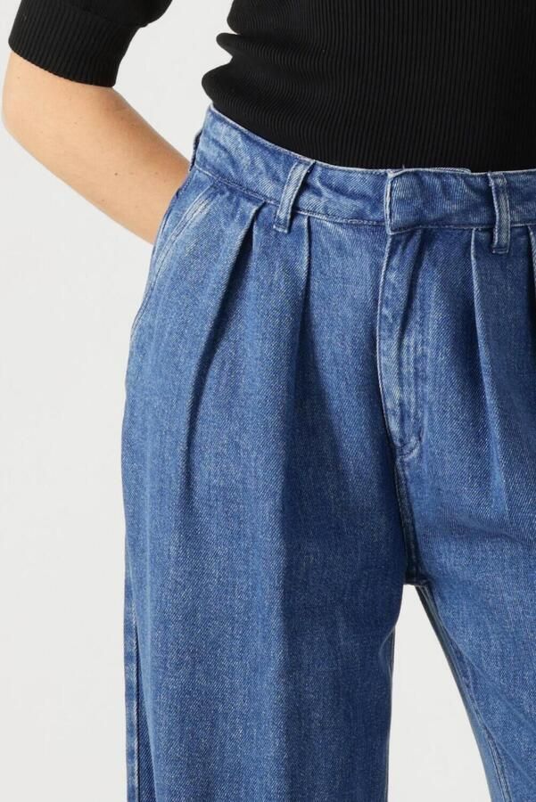 CIRCLE OF TRUST Dames Jeans Lori Wide Leg Dnm Blauw - Foto 2
