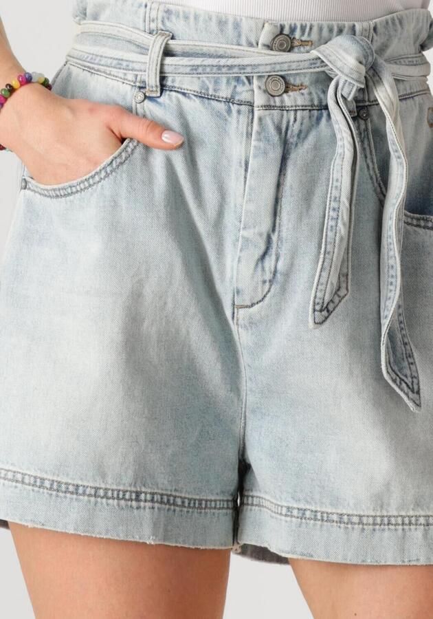 Circle of Trust regular high waist denim short light blue denim - Foto 3