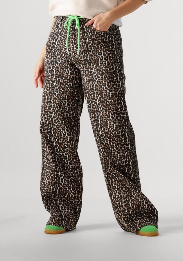 CIRCLE OF TRUST Dames Jeans Monica Wide Leg Bruin - Foto 4