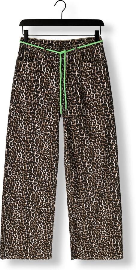 CIRCLE OF TRUST Dames Jeans Monica Wide Leg Bruin - Foto 3