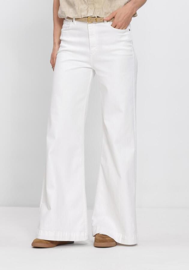 CIRCLE OF TRUST Dames Jeans Palmer Dnm Wit