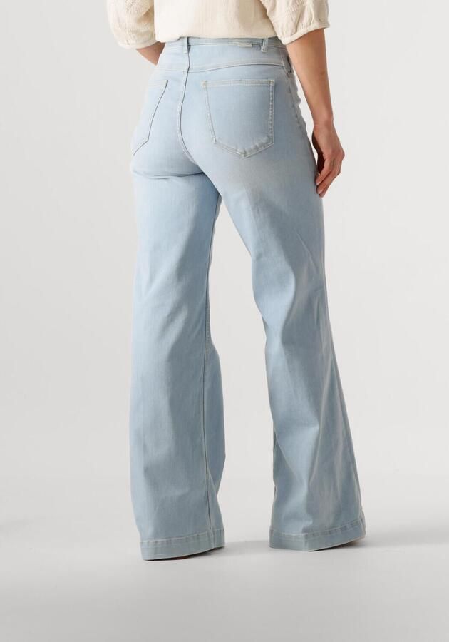 CIRCLE OF TRUST Dames Jeans Palmer Wide Leg Dnm Lichtblauw