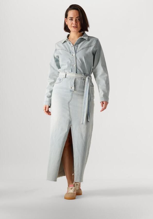 CIRCLE OF TRUST Dames Jurken Bella Dnm Dress Lichtblauw - Foto 4
