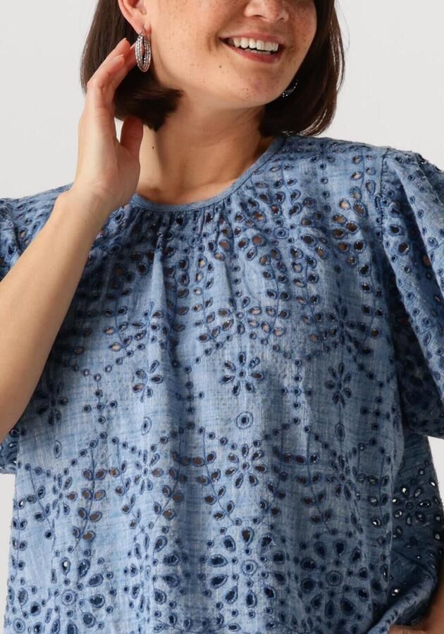 CIRCLE OF TRUST Dames Tops & T-shirts Alinna Blouse Blauw - Foto 2