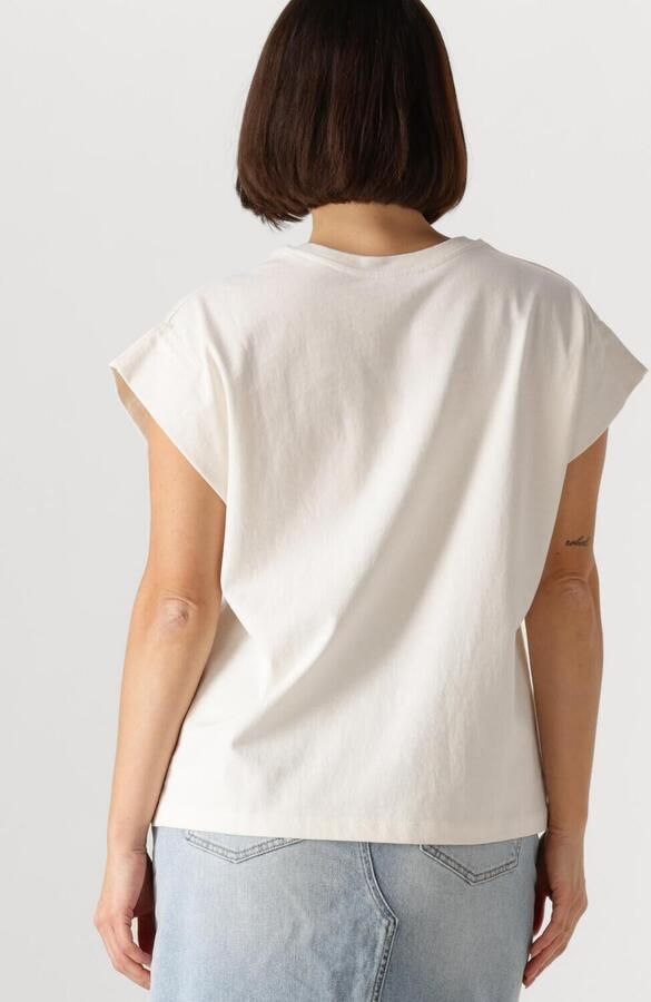 CIRCLE OF TRUST Dames Tops & T-shirts Isla Tee Wit - Foto 3