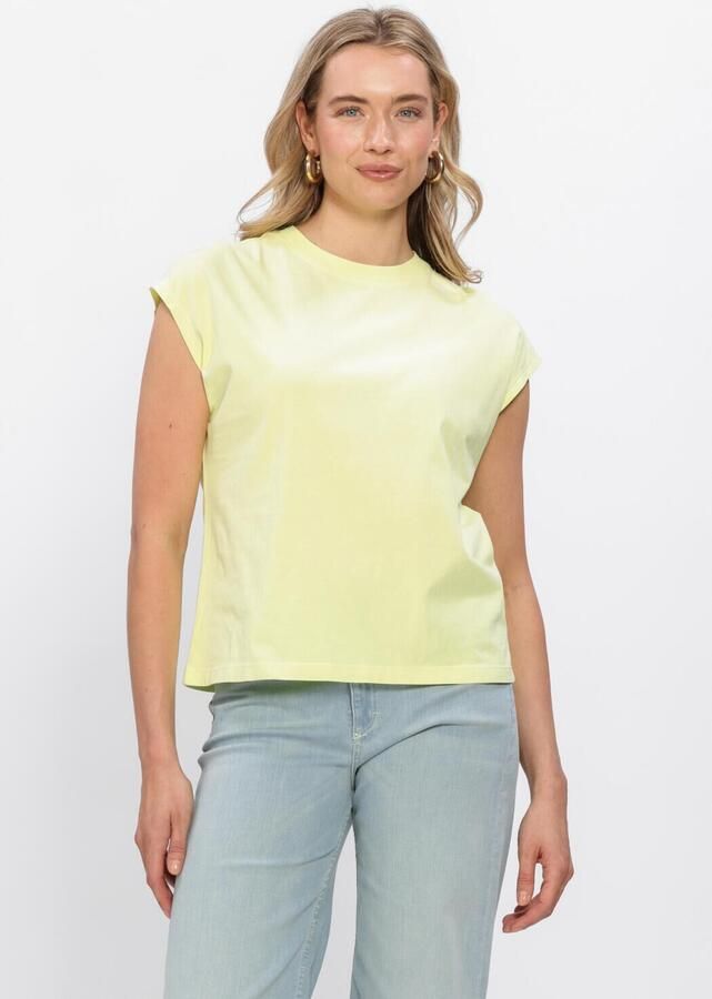 CIRCLE OF TRUST Dames Tops & T-shirts Jaimy Tee Butter Yellow